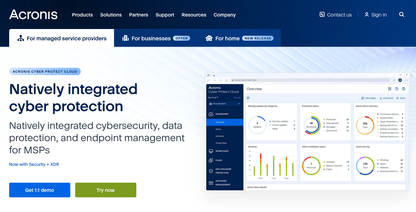 acronis ransomware protection