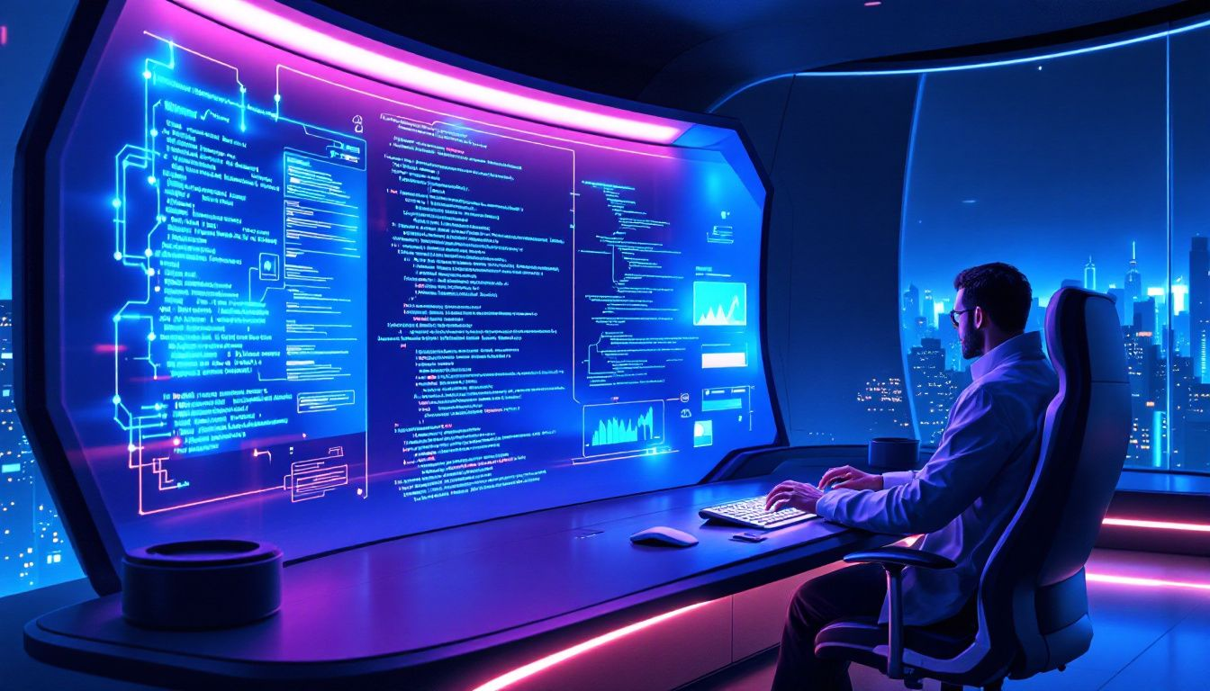 An illustration showing the process of malware analysis and forensics with Python tools.